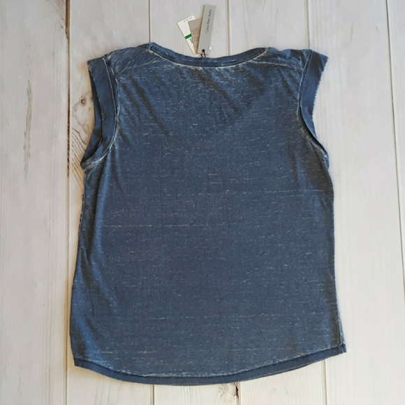 NWT Calvin Klein Vintage Look Set of 2 Muscle T's! - Picture 3 of 7